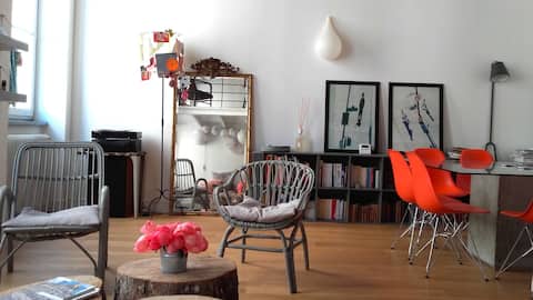 Top Airbnb: Anna's arty cocoon in Lyon