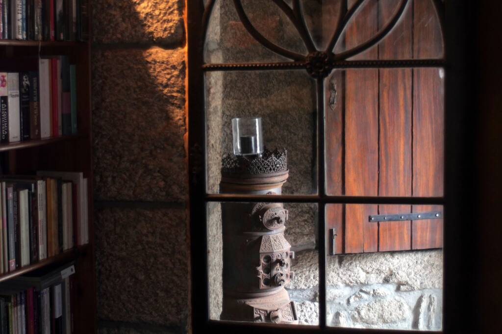 The house entrance