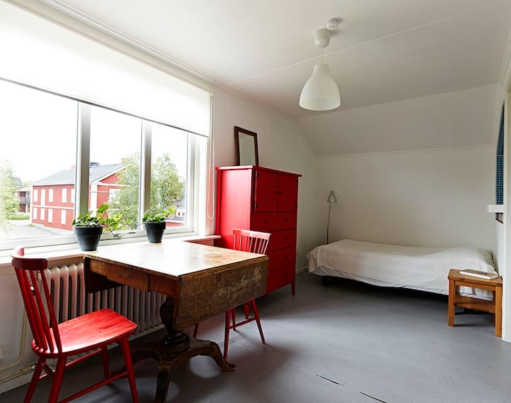 Loft apartment in central Kiruna.