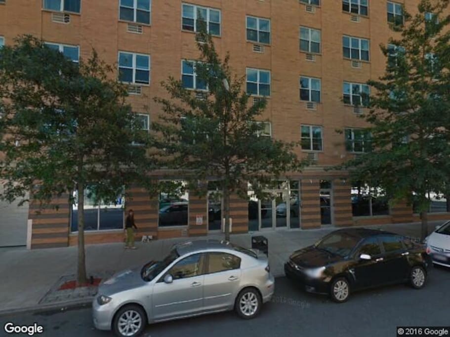 Plenty of street parking around the block.