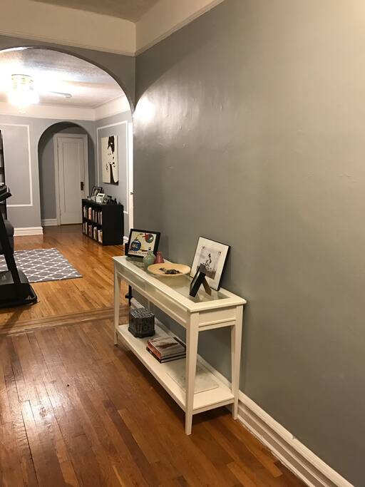 Entry hallway