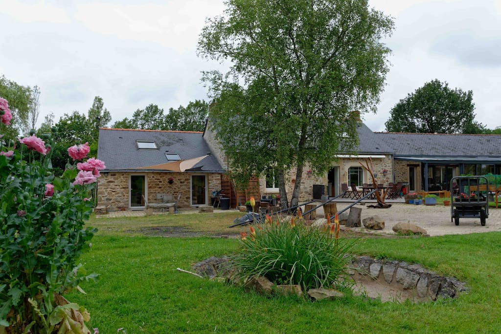 Vu Jardin Longère