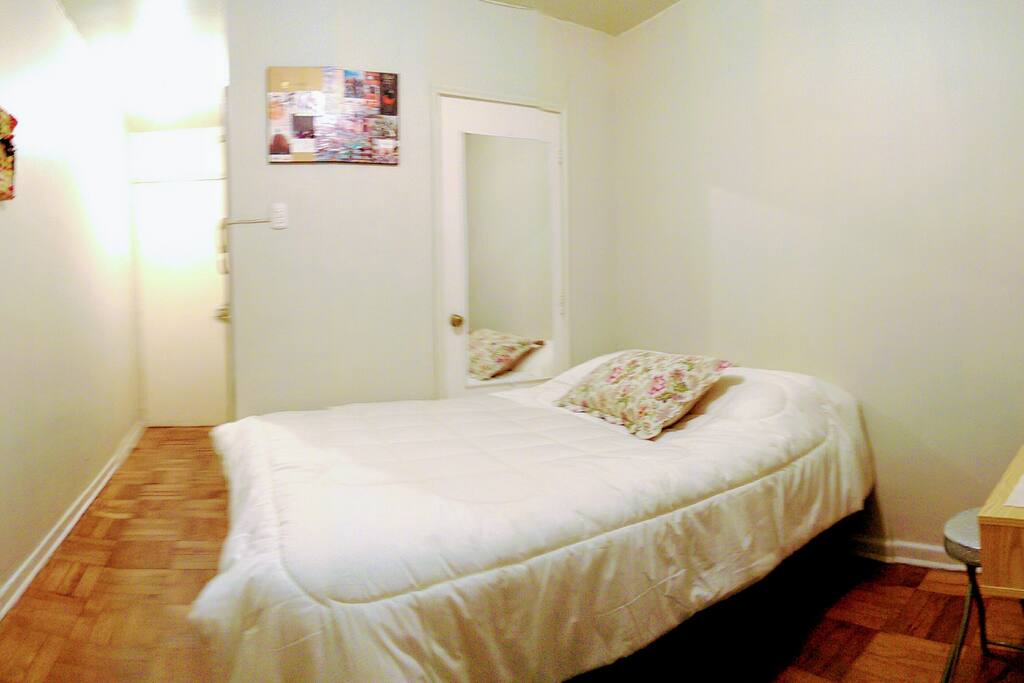 Cama 2 Plazas, Espejo.