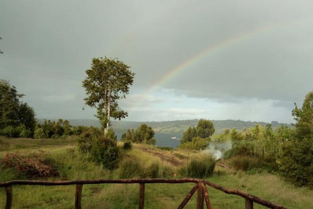 Vista desde el balcón