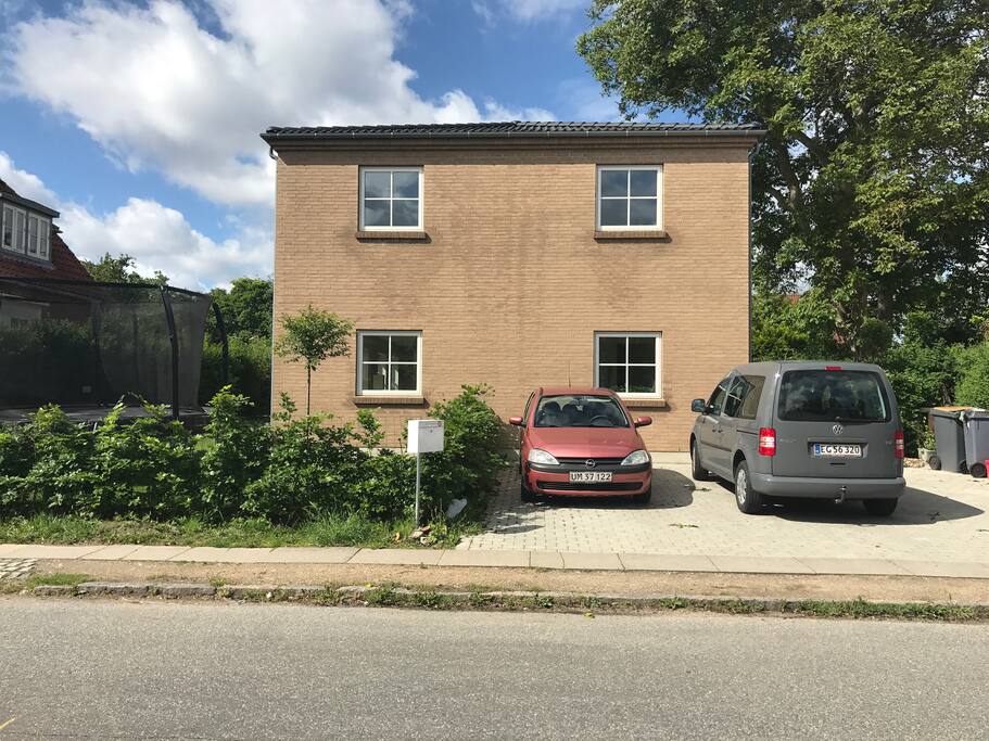 The house seen from the front