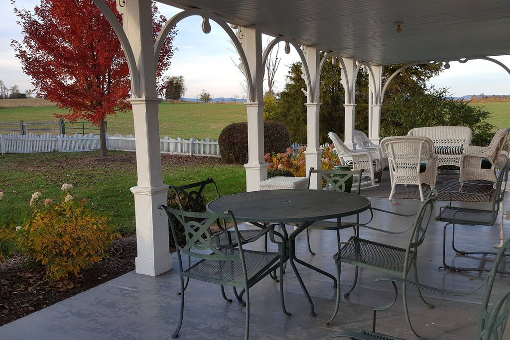 Relax on the front porch