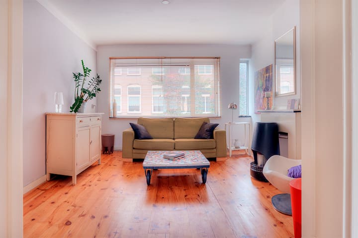 Beach apartment with sunny balcony