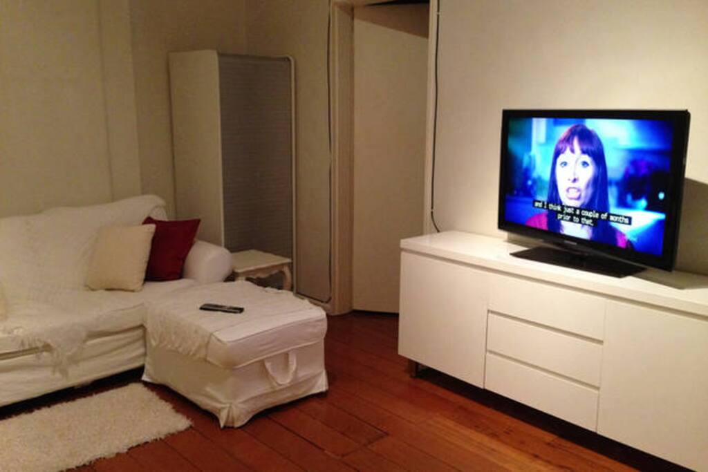 TV - I have netflix and apple TV.