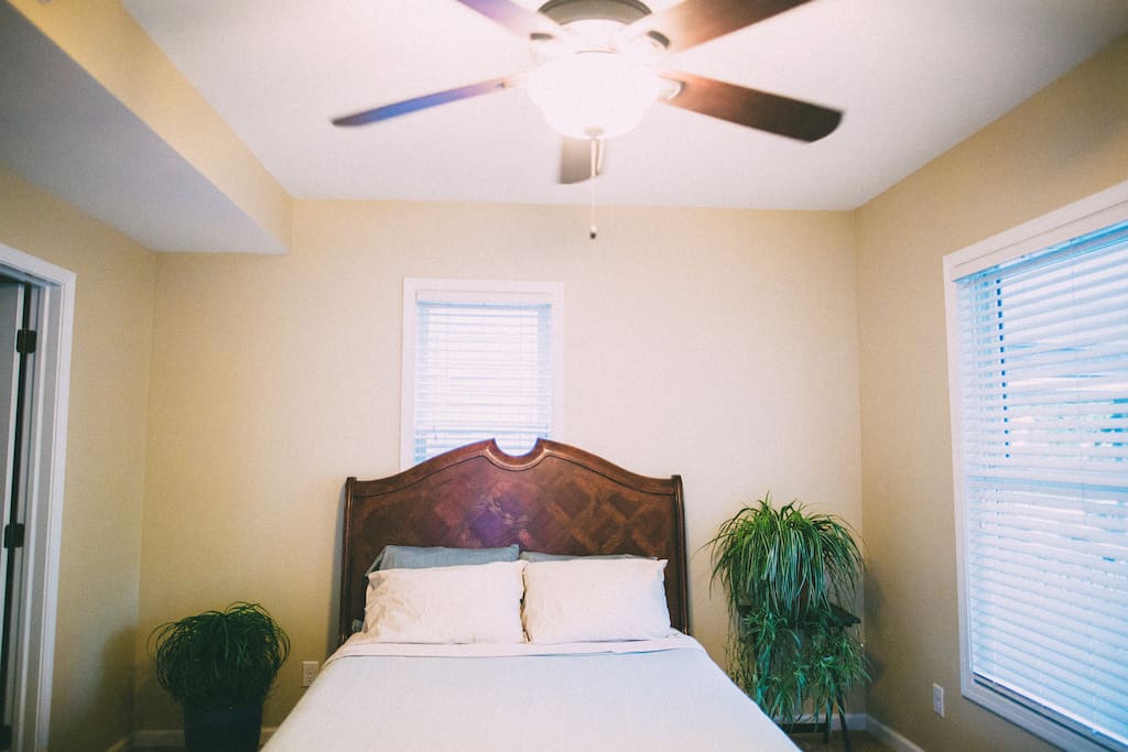 Private Bedroom with Queen Bed
