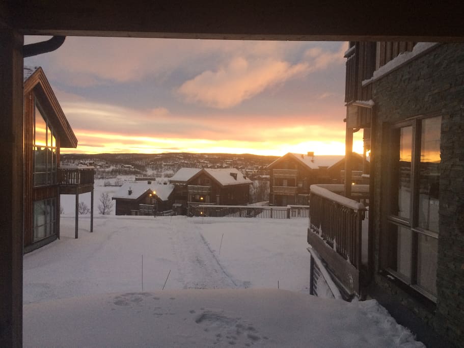 Utsikt fra stuen