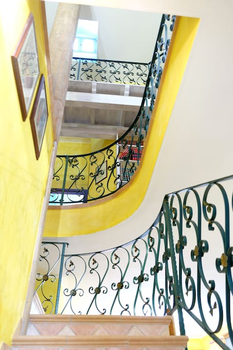 scala per accedere alle camere