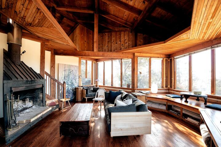 Zen coastal garden retreat on 11 acres in Bolinas