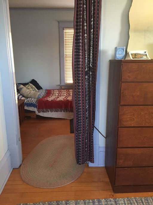 Adjoining rooms with ample space and privacy