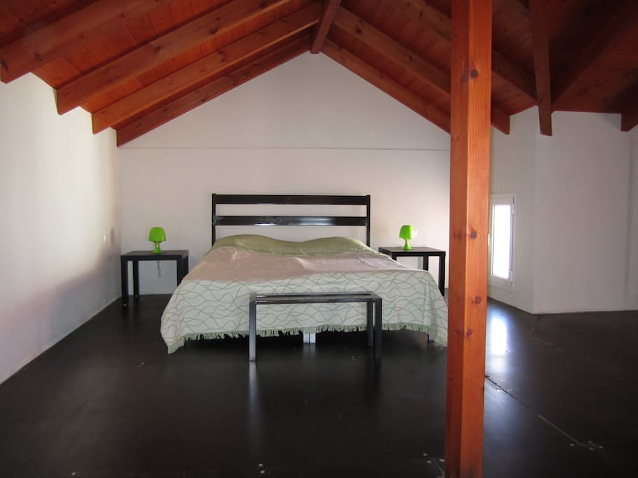 Bedroom at the attic.
