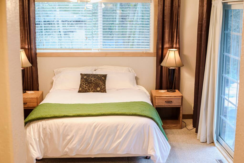 Master bedroom with private entrance