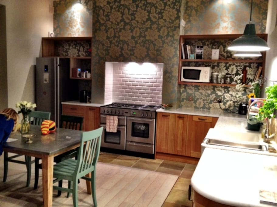 Kitchen with all mod cons