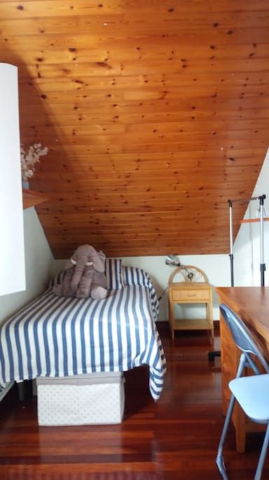 Una de las habitaciones