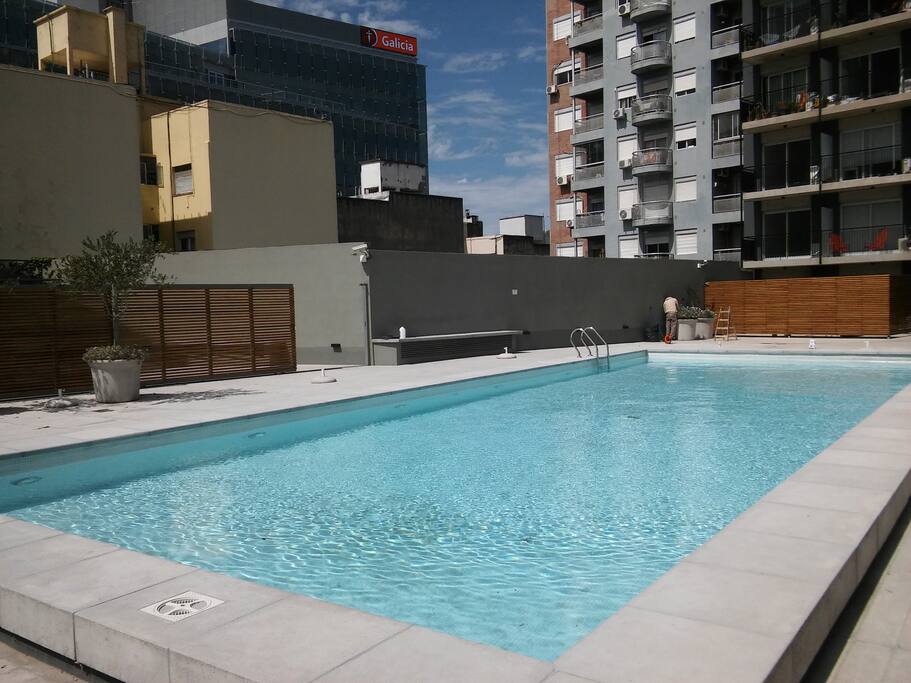 Pileta de 15 mt largo x 6 mt ancho