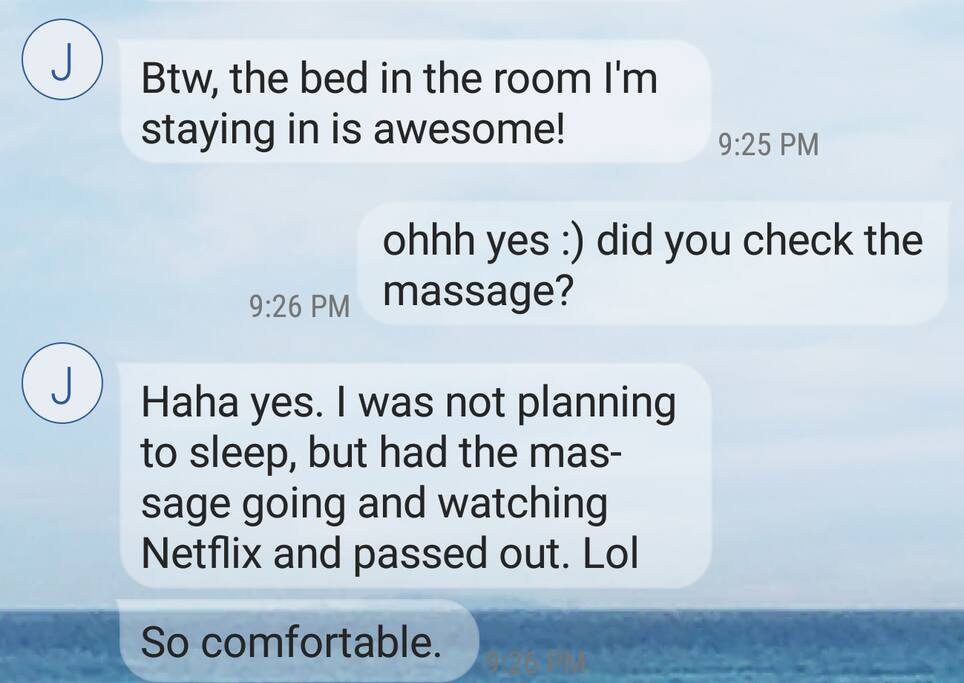 the bed is really awesome!