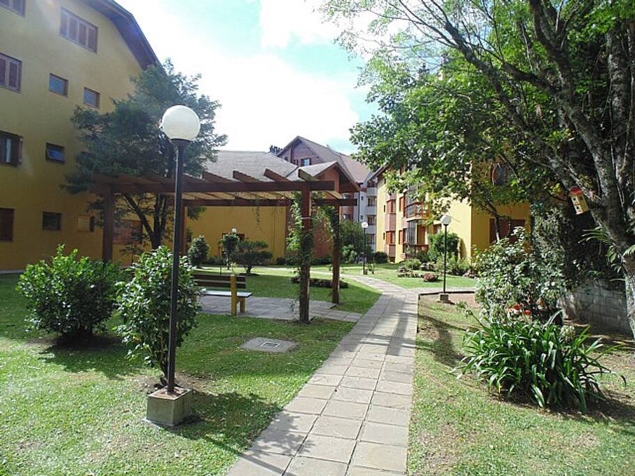 Jardim edifício
