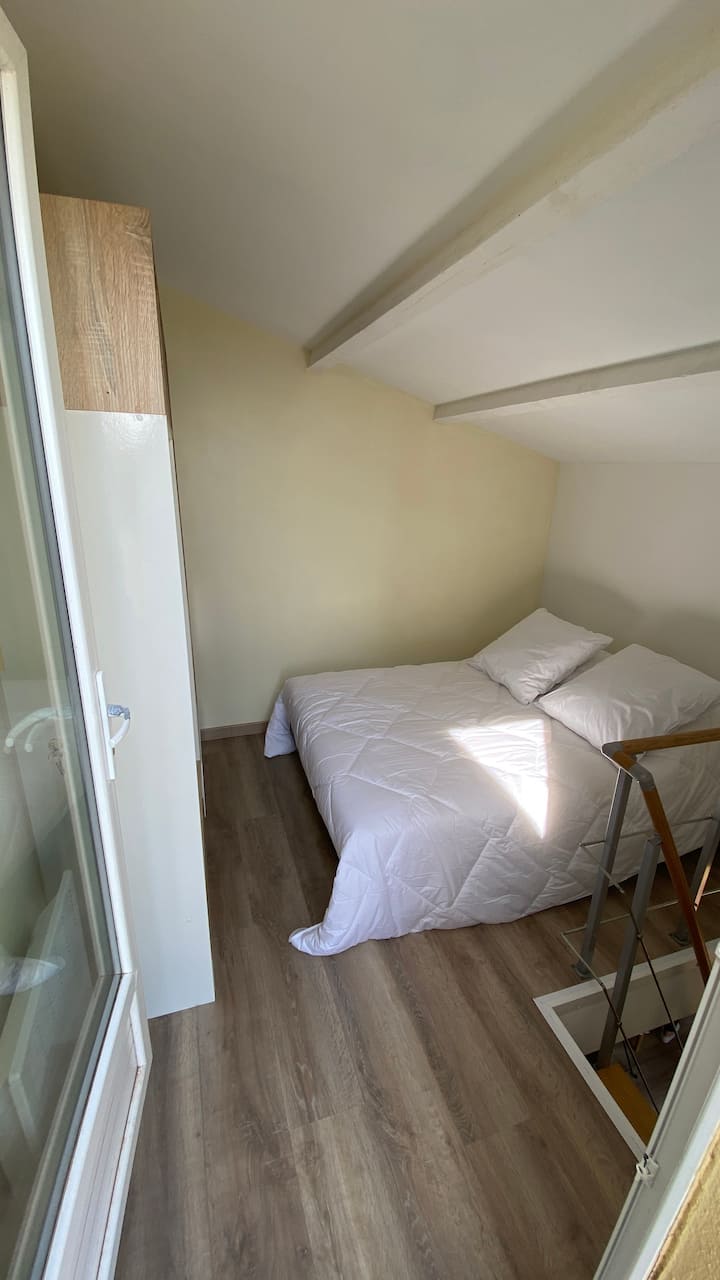 La chambre avec une superbe vue sur la mer...