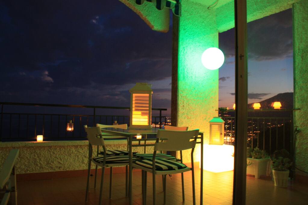 terrazzo con vista