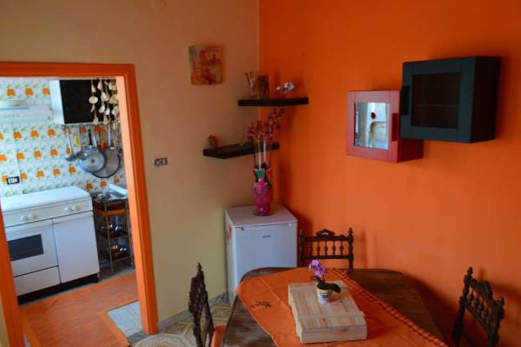 Cucina e salotto