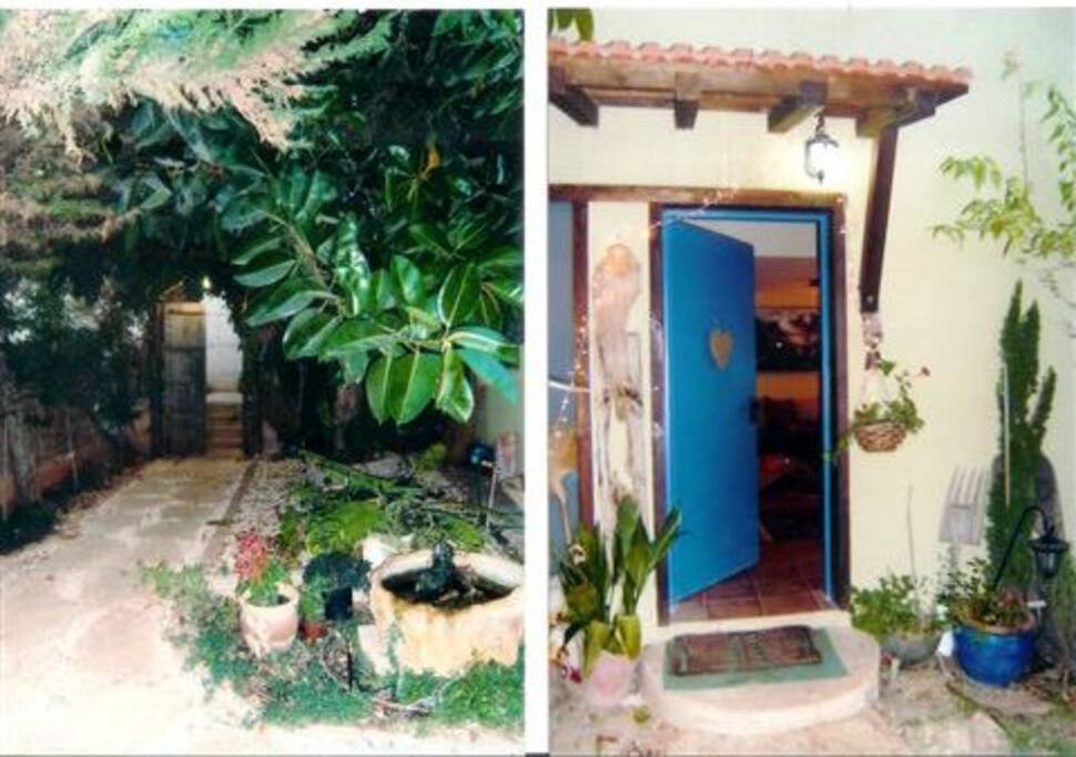 The beatiful entrance