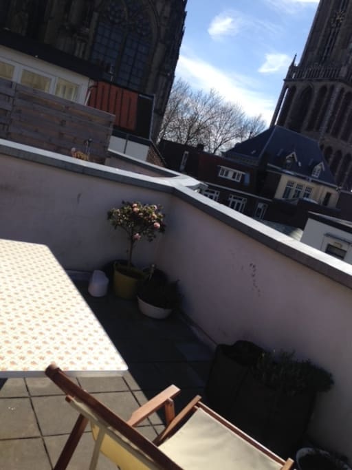 roof terrace, to enjoy a lazy afternoon