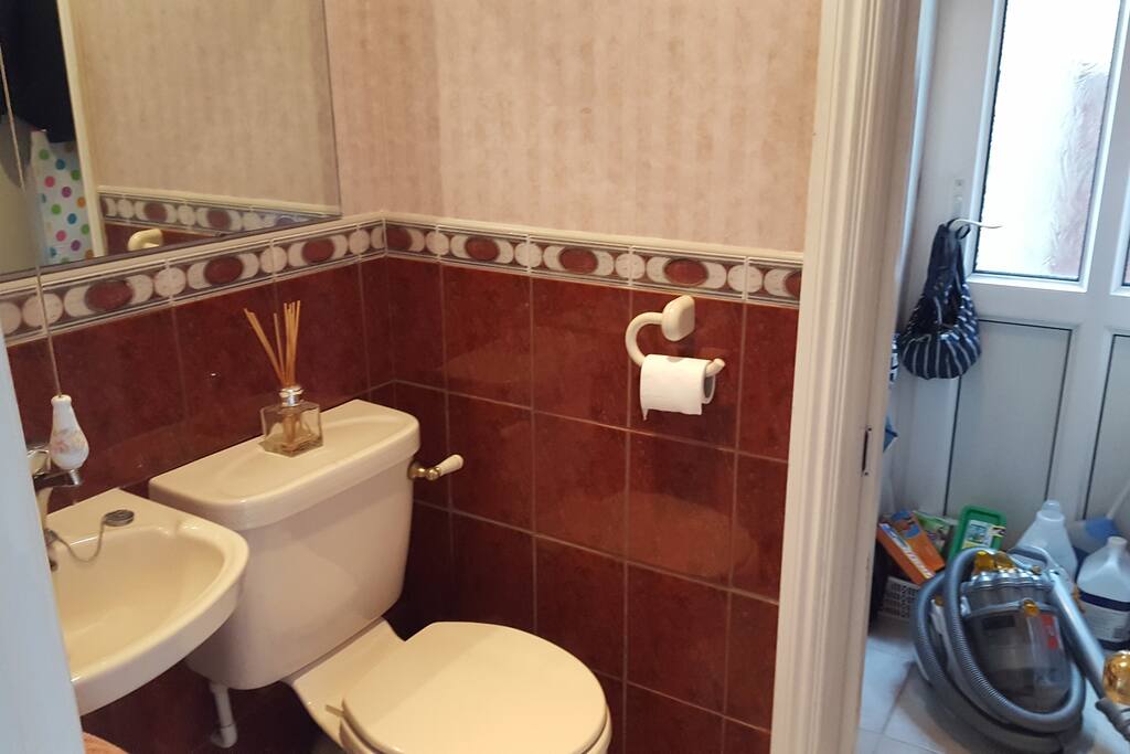 Guest Clockroom - downstairs