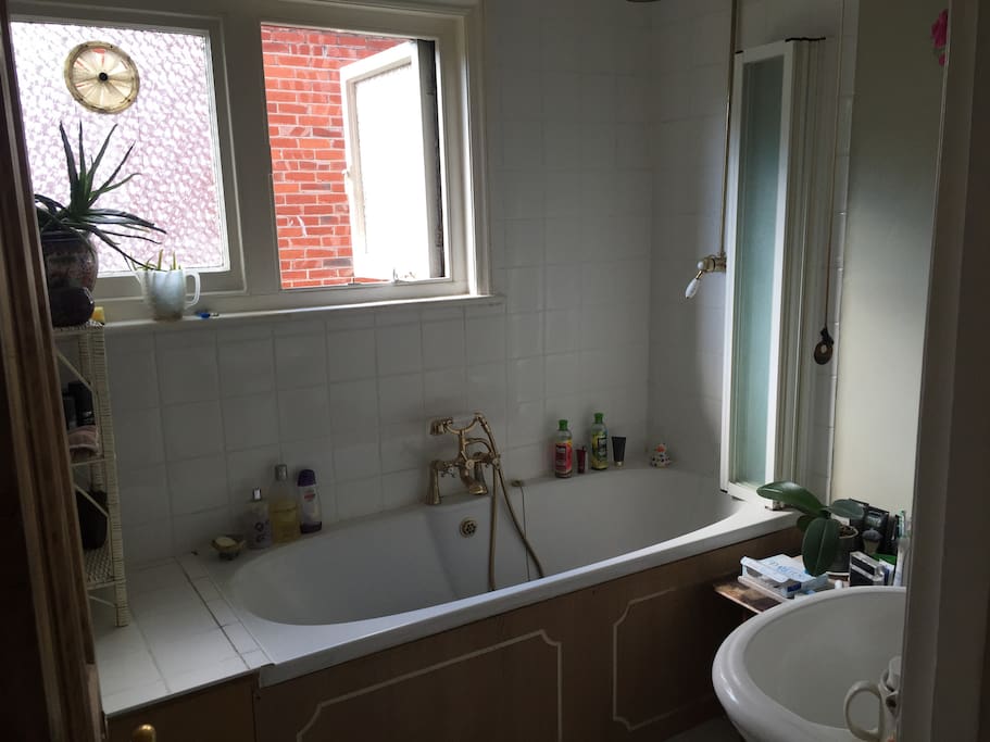 Your bathroom to use - shower and bath