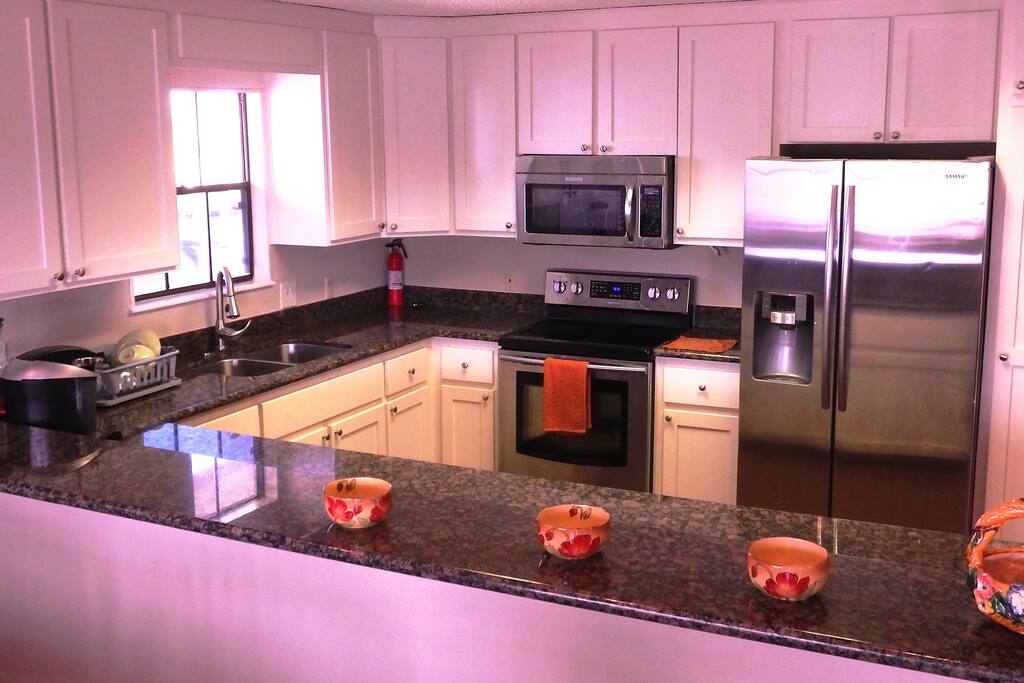 Recently updated kitchen