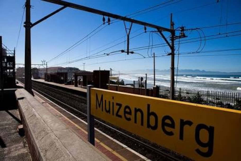 15 minute walk to Sunrise and Muizenberg Beach front
