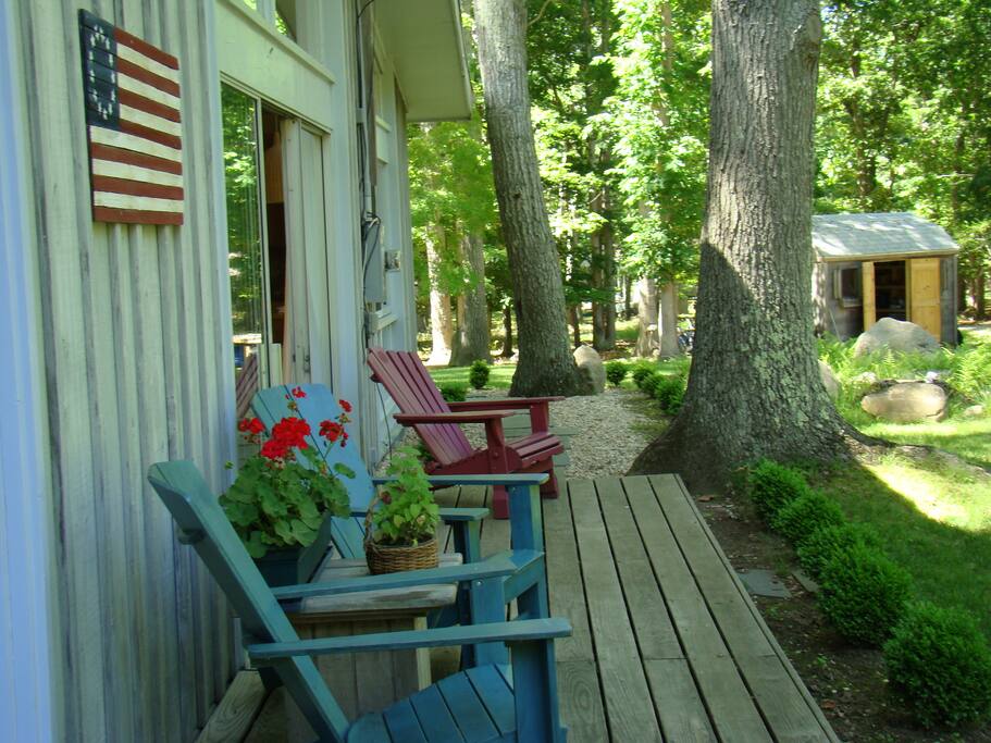Relax on the front deck
