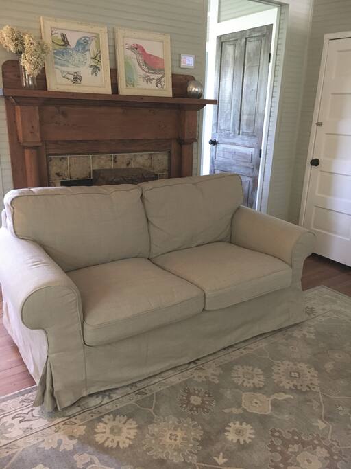 Early 1900's home with original beadboard walls and ceilings, charming details and cottage decor.