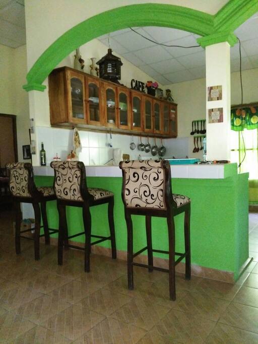 Dining Area with Bar