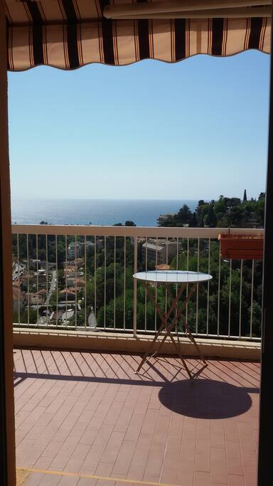 Seaview of the terrasse