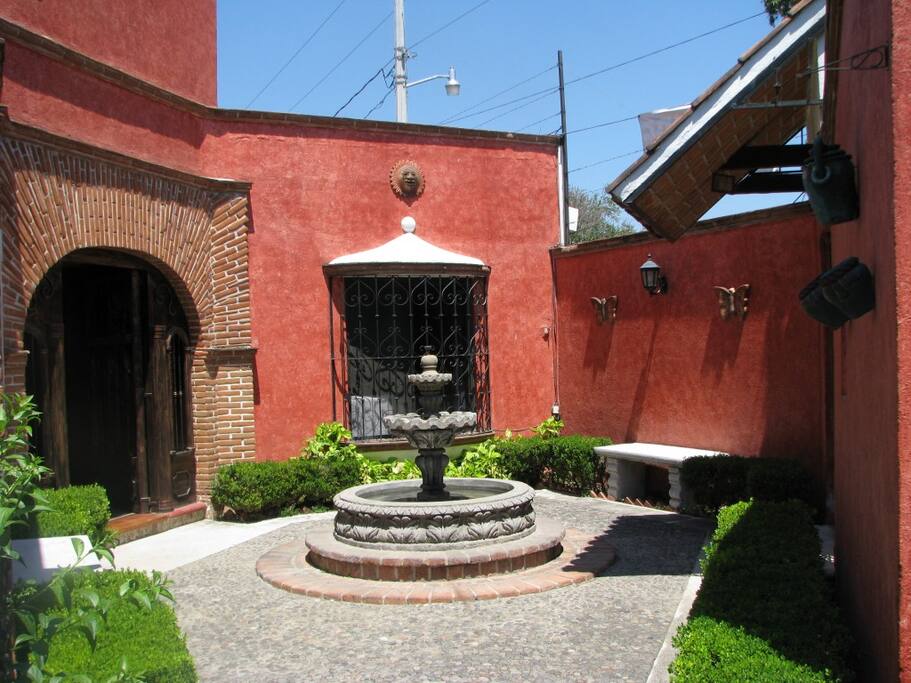 Entrada a la casa