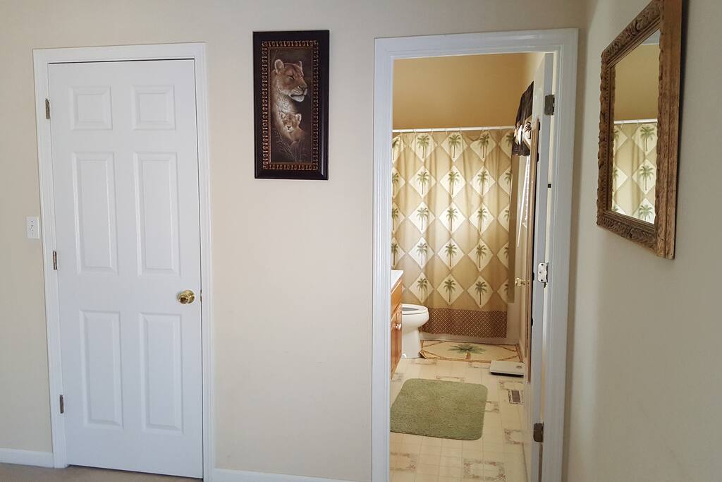 Jack and Jill full private bath