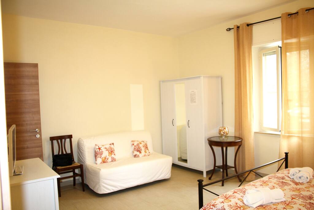 The room also has a queen size sofa bed for 2 further guests