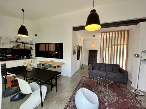 Stunning apt style indus 10 min from Strasbourg