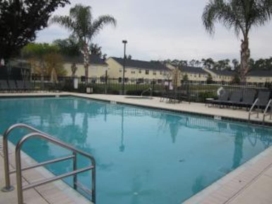 Community heated pool