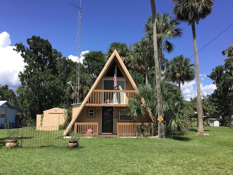 Salt Springs Soulful A-frame Retreat