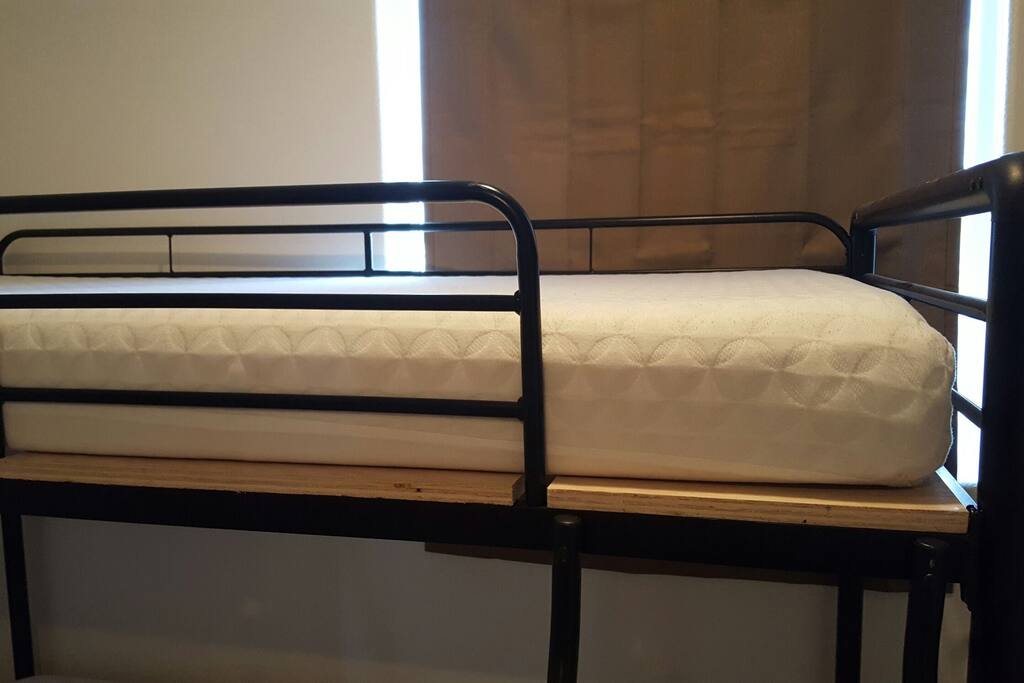 Foam Mattresses, Platform bedframe