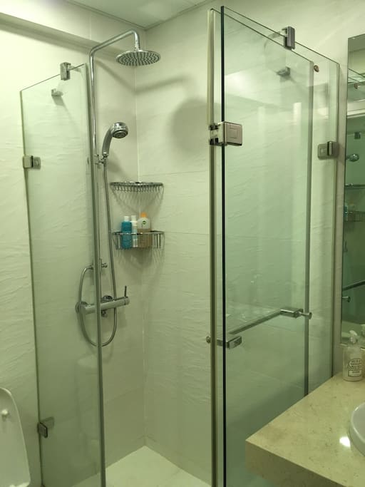 Newly renovated bathroom.