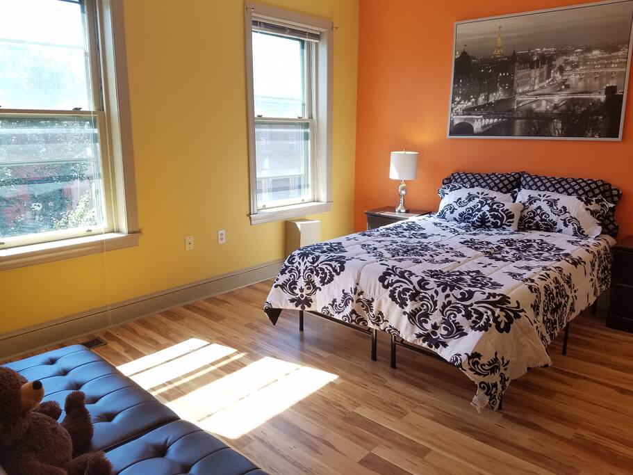 Large windows.