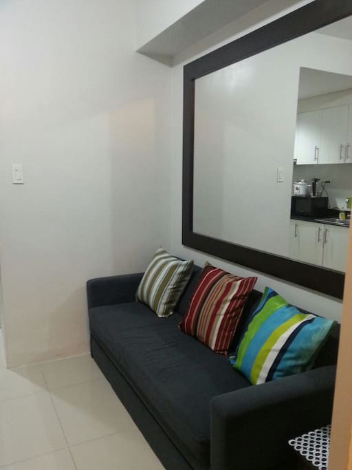 Sofabed with pull out single bed