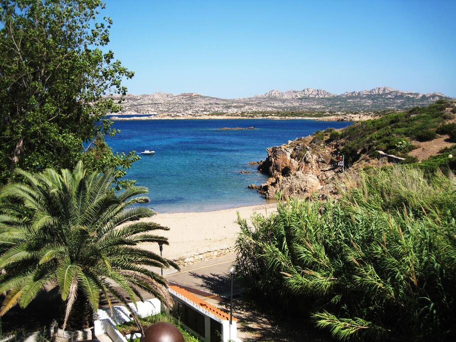 L’appartamento, al pian terreno di Villa Olivia, si trova a pochi passi dal mare, affacciata sulla spiaggia di Cala Grande, all’interno del villaggio residenziale Piras, a Nord-Est dell’isola della Maddalena (5km dal centro). Nell’incantevole scenario dell’arcipelago omonimo, rinomato per la sua ricchezza ambientale e per l’elevato pregio estetico, sara’ possibile trascorrere una deliziosa vacanza, a diretto contatto con una natura intatta, ricca di spiagge e insenature incastonate in una splendida cornice di rocce granitiche e di essenze della macchia mediterranea.
L’appartamento offre ampi e confortevoli locali, articolati su una superficie di 90mq, con due ingressi: dalla zona giorno e dalla zona notte. E’ composto da un soggiorno con zona pranzo, affacciato su una grande terrazza arredata, comoda cucina, bagno con lavatrice, camera matrimoniale (con possibilità di un terzo letto aggiuntivo) e una cameretta con 1 letto a castello e un letto singolo. Il soggiorno ospita un divano letto matrimoniale. L’appartamento è dotato di aria condizionata e completo di tutti i comfort.
All’esterno, di fronte alla villa, a dieci passi, vi è la spiaggia con doccia esterna, un'area giochi per bambini con tavolo e panche in ombra, una banchina con possibilità di attracco. Parcheggio privato.
lla