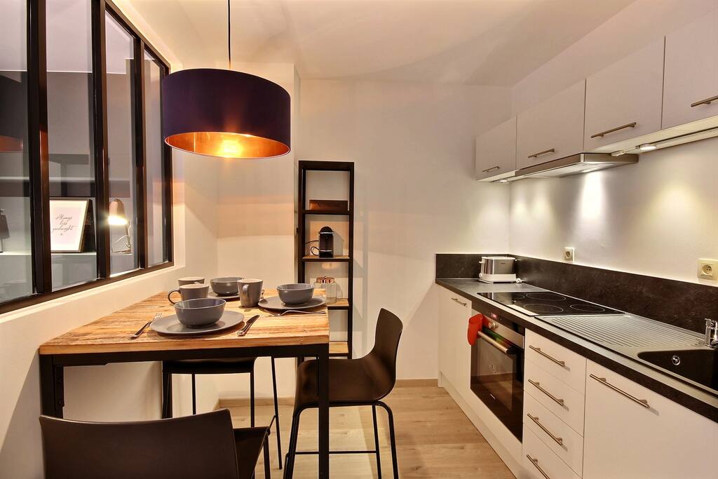 Modern and full equiped kitchen