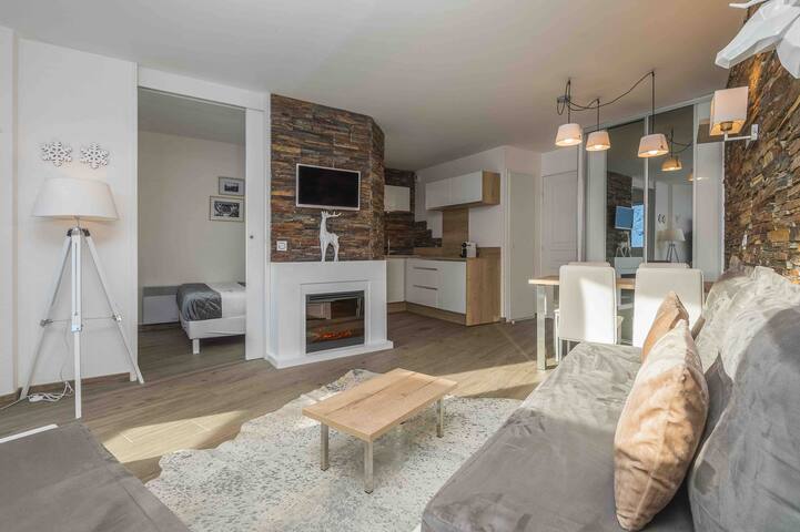 SUPERBE T2 CLASSÉ 3 ÉTOILES, 34 M2, LE « SÉPIA »